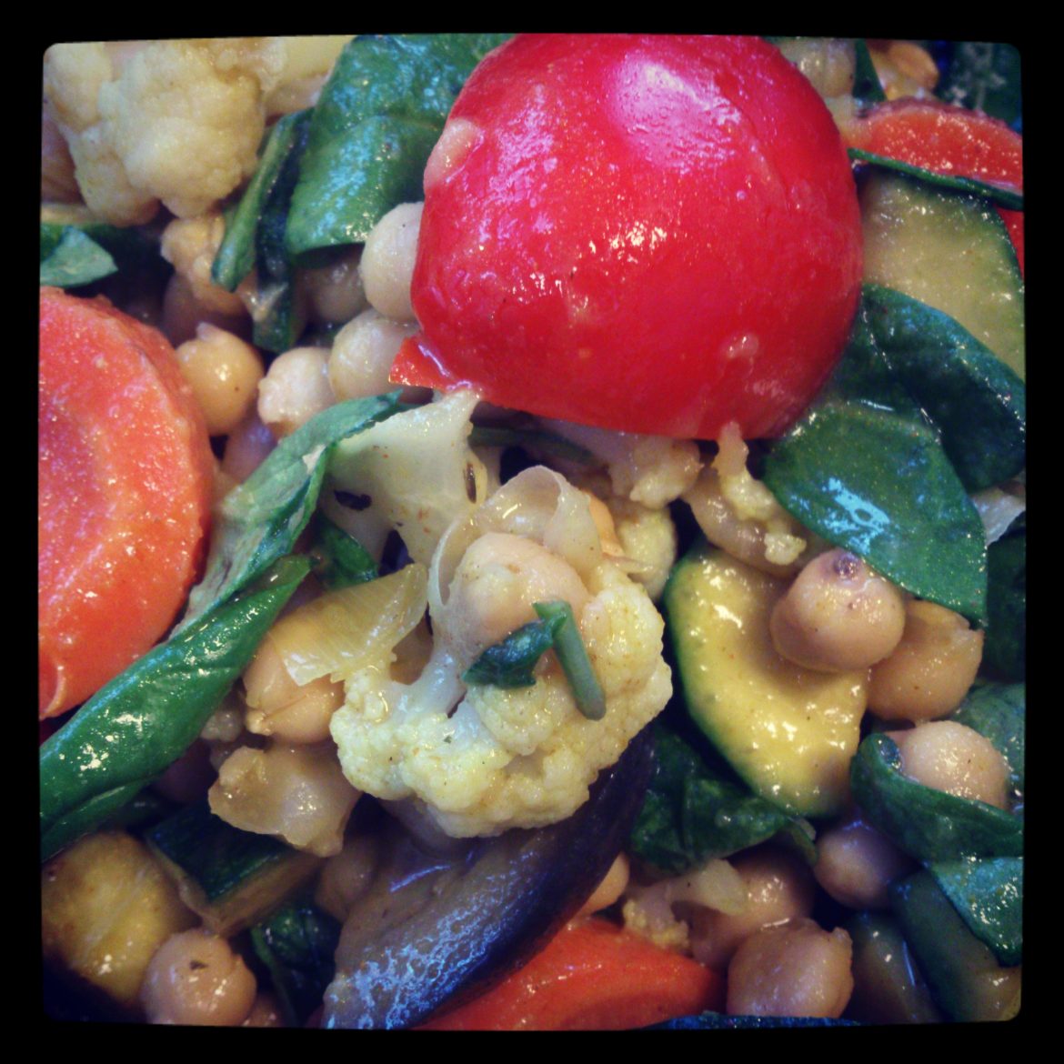 Kjúklingabaunakarrý