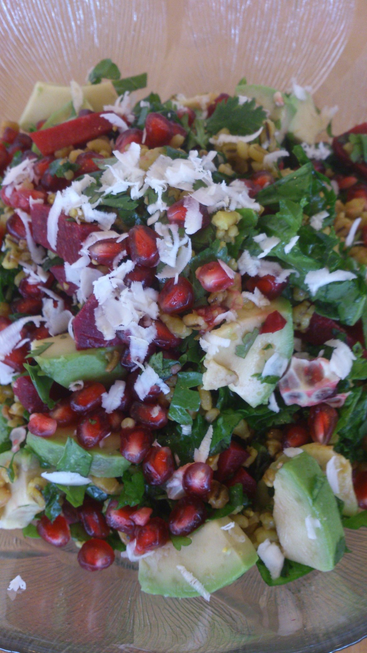 Byggsalat frá Heilsustofnun