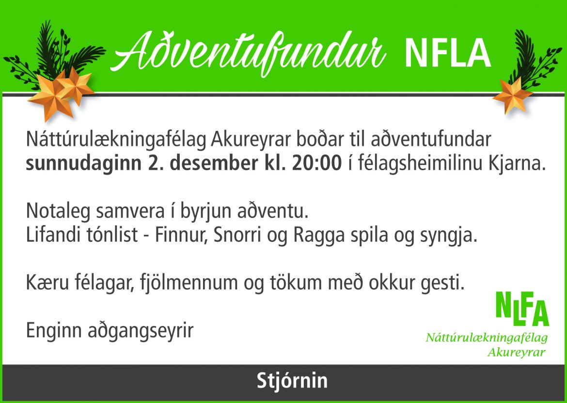 NFLA_bordi_48-18-01 Aðventufundur NLFA