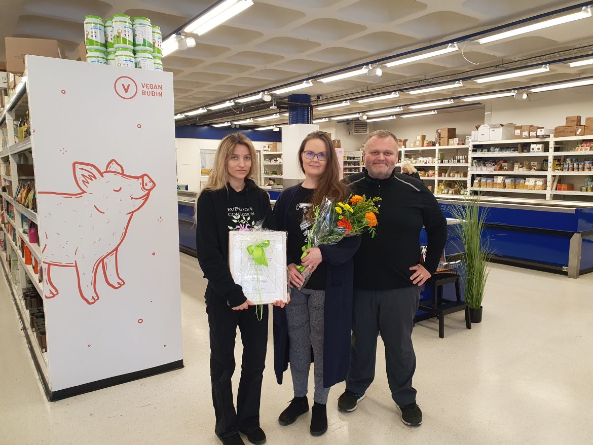Veganbúðin hlýtur viðkenningu NLFR fyrir frumkvöðlastarf