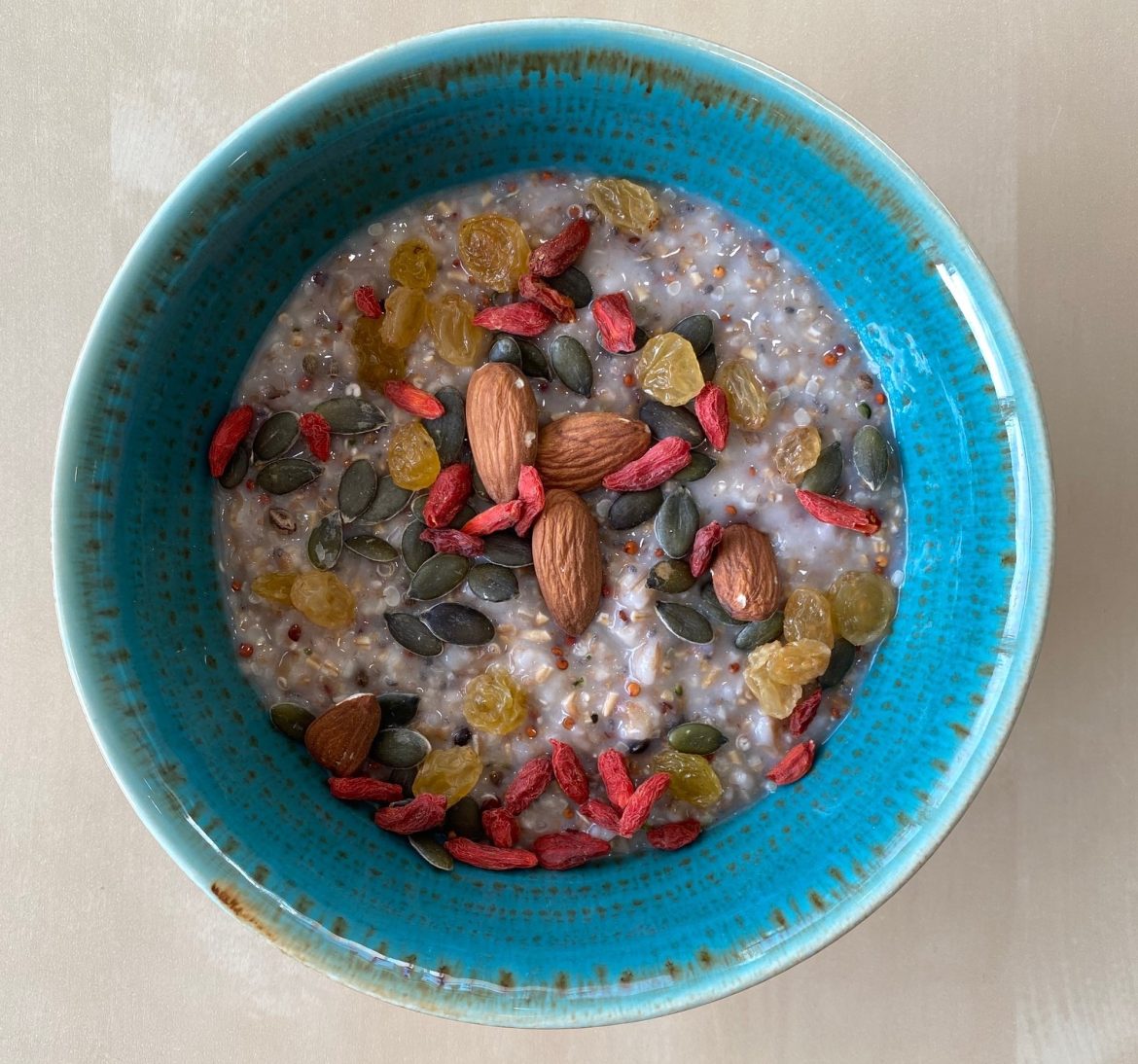 Ómótstæðilegur tröllatrefjagrautur