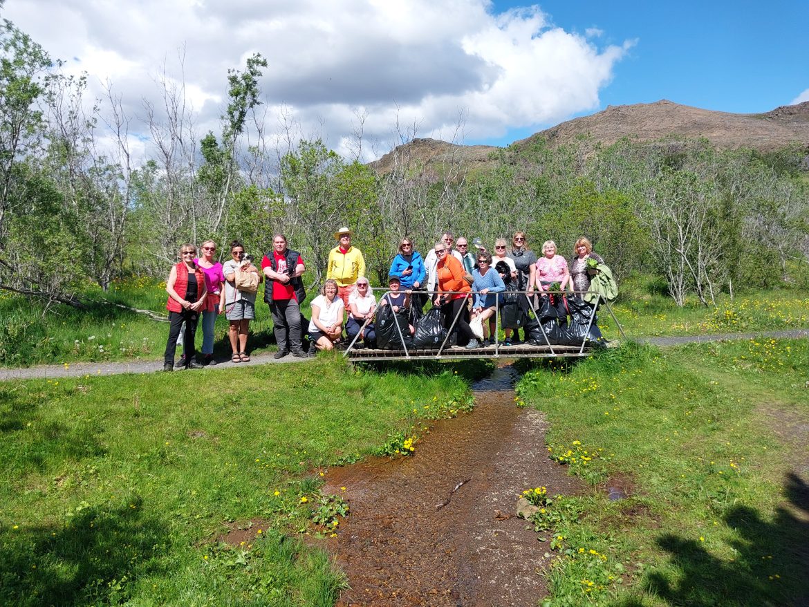 Grasaferð hjá Heilsustofnun
