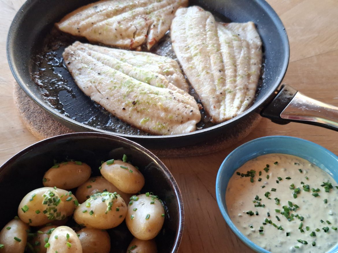 Smálúða með parmesan og remúlaði